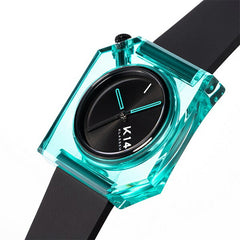 K14 IRREGULARLY SQUARE Blue Miami 40mm