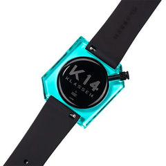 K14 IRREGULARLY SQUARE Blue Miami 40mm