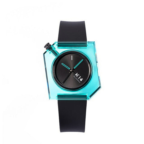 K14 IRREGULARLY SQUARE Blue Miami 40mm