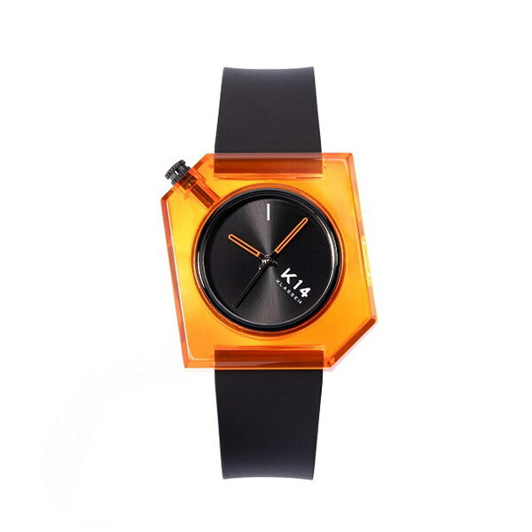 K14 IRREGULARLY SQUARE Think Orange 40mm