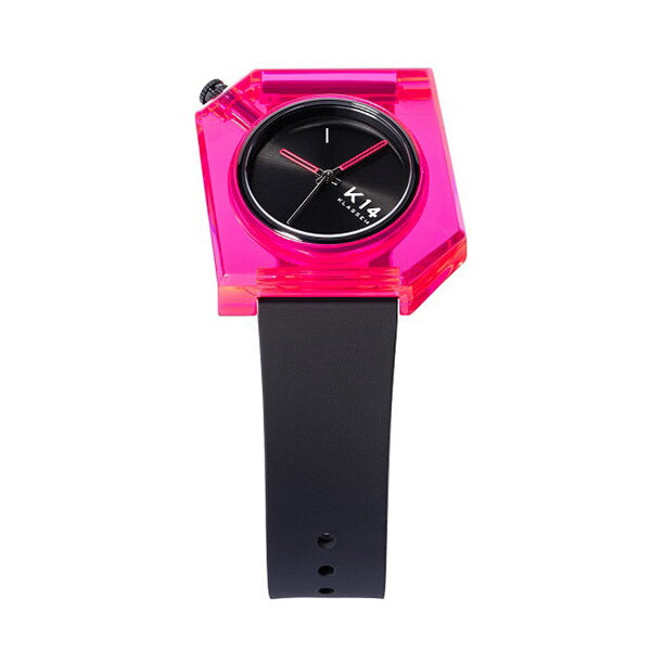 K14 IRREGULARLY SQUARE Pink Doll 40mm