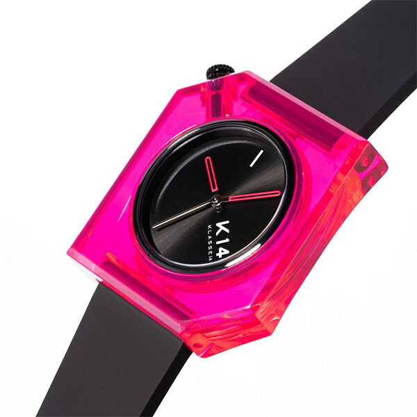 K14 IRREGULARLY SQUARE Pink Doll 40mm