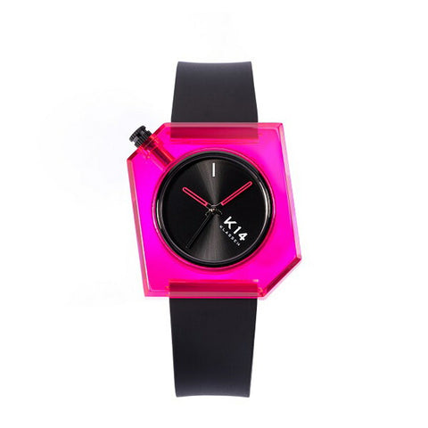 K14 IRREGULARLY SQUARE Pink Doll 40mm