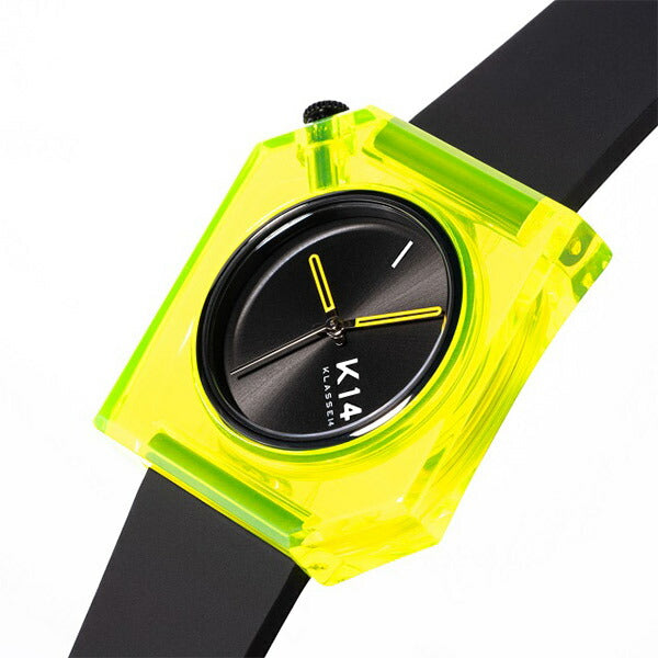 K14 IRREGULARLY SQUARE Yellow Washin up 40mm