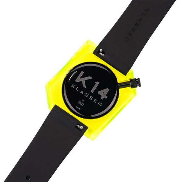 K14 IRREGULARLY SQUARE Yellow Washin up 40mm