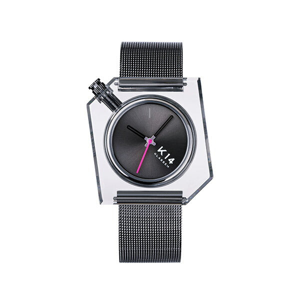 K14 IRREGULARLY SQUARE Gun with Mesh Strap 40mm