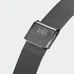 K14 IRREGULARLY SQUARE Gun with Mesh Strap 34mm