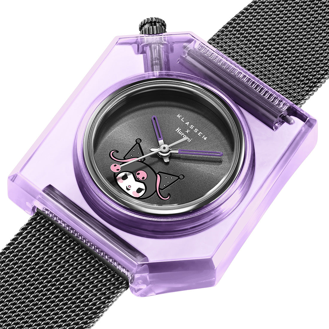 KLASSE14 x SANRIO KUROMI K14 PURPLE MESH 40mm