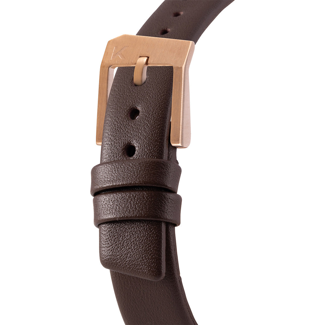 paradox RoseGold Case×Brown Lether Strap 32mm