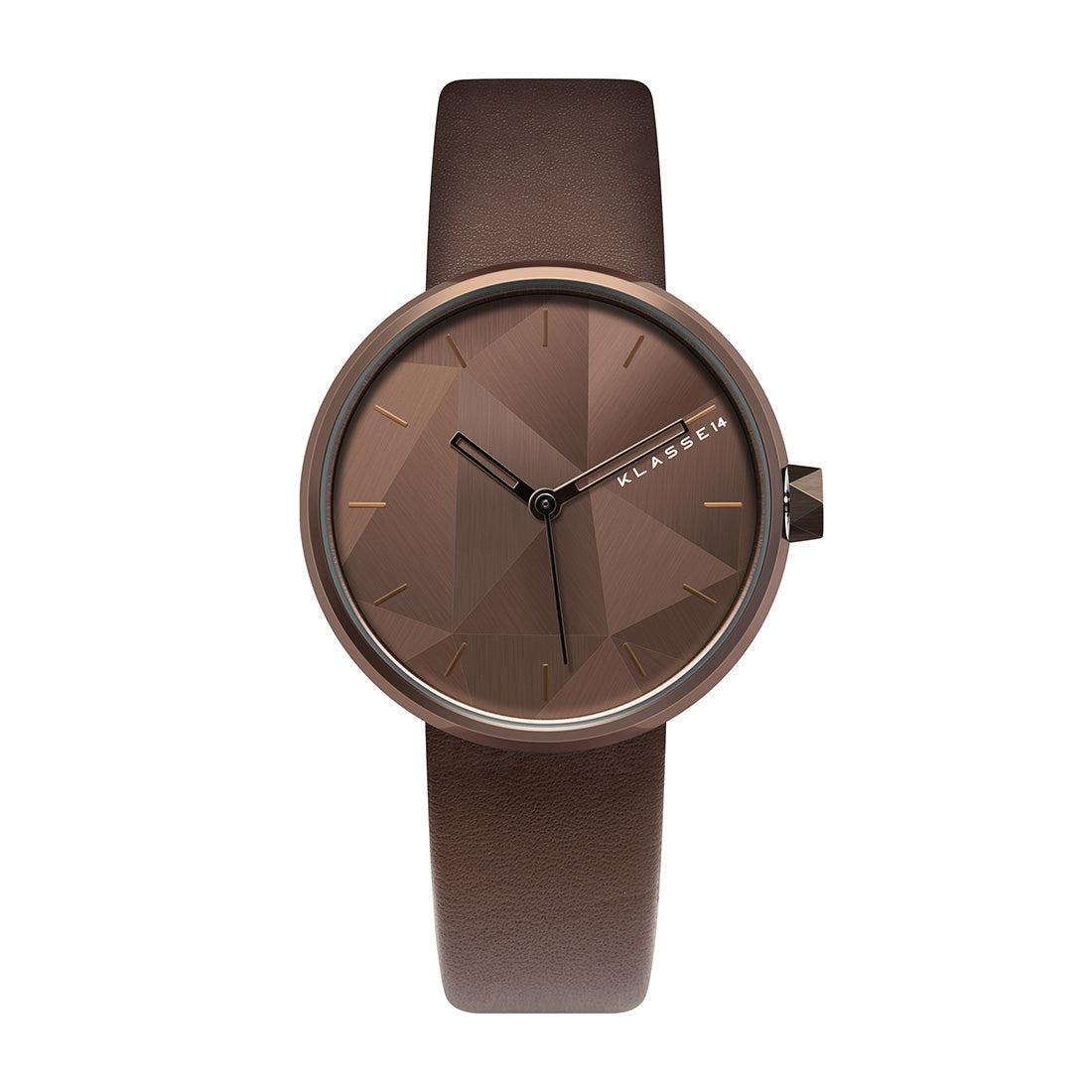 paradox Vintage Gold Case×Brown Leather Strap 40mm