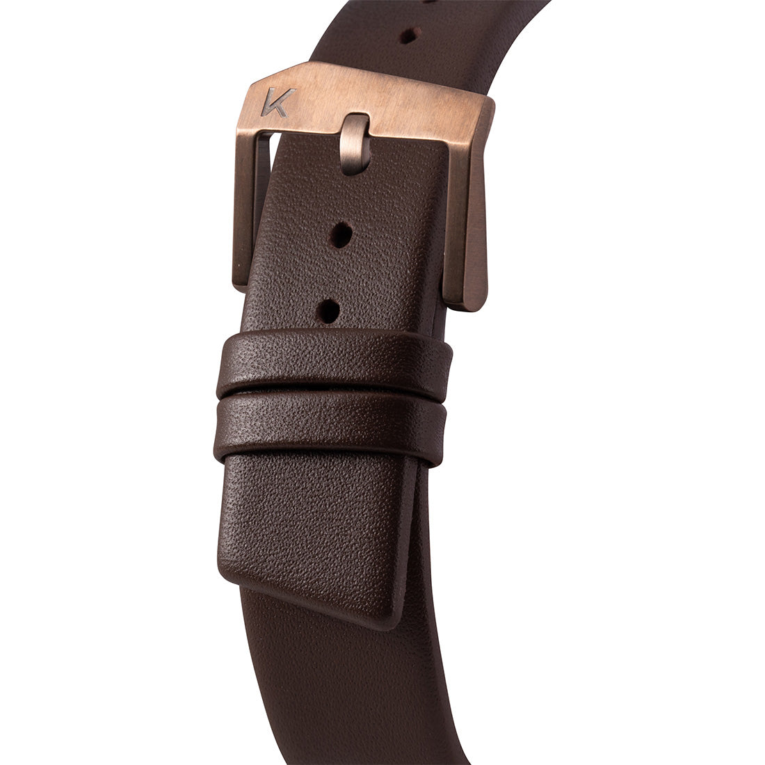 paradox Vintage Gold Case×Brown Leather Strap 40mm