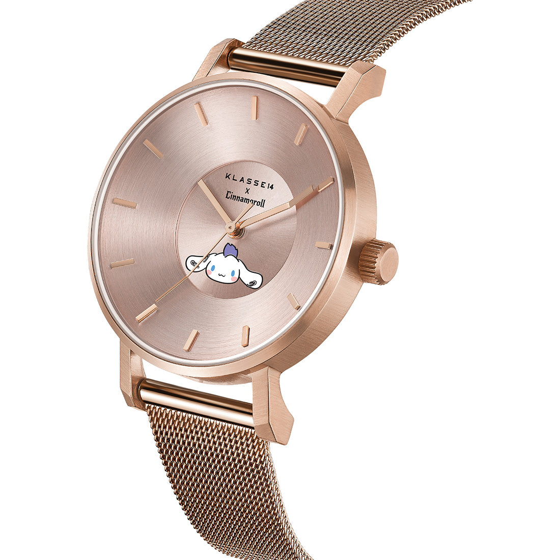 KLASSE14 x SANRIO CINNAMOROLL VOLARE CHAMPAGNE GOLD MESH 36mm