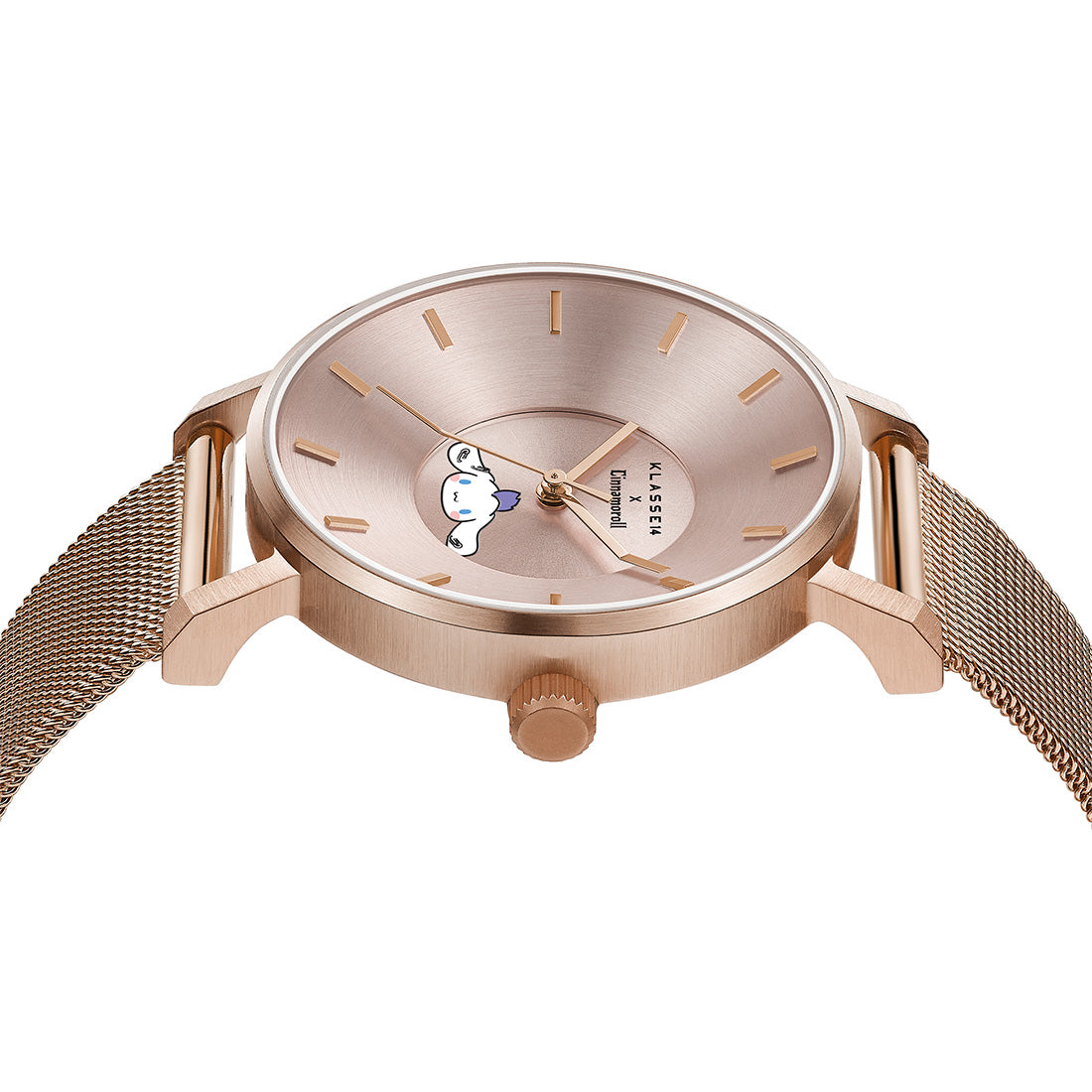 KLASSE14 x SANRIO CINNAMOROLL VOLARE CHAMPAGNE GOLD MESH 36mm