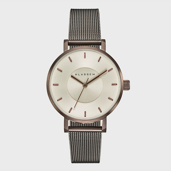 Volare Vintage Gold With Mesh Strap 32mm