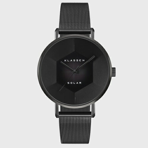 Volare Solar Darkness with Black Mesh Strap 39mm