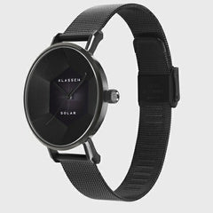 Volare Solar Darkness with Black Mesh Strap 39mm