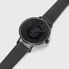 Volare Solar Darkness with Black Mesh Strap 39mm
