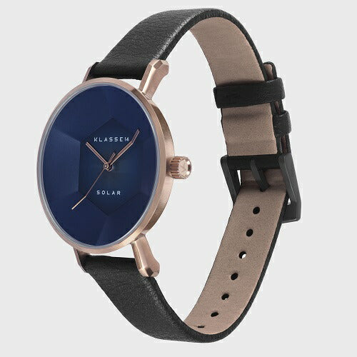 Volare Solar Deep Blue Vintage Gold 39mm