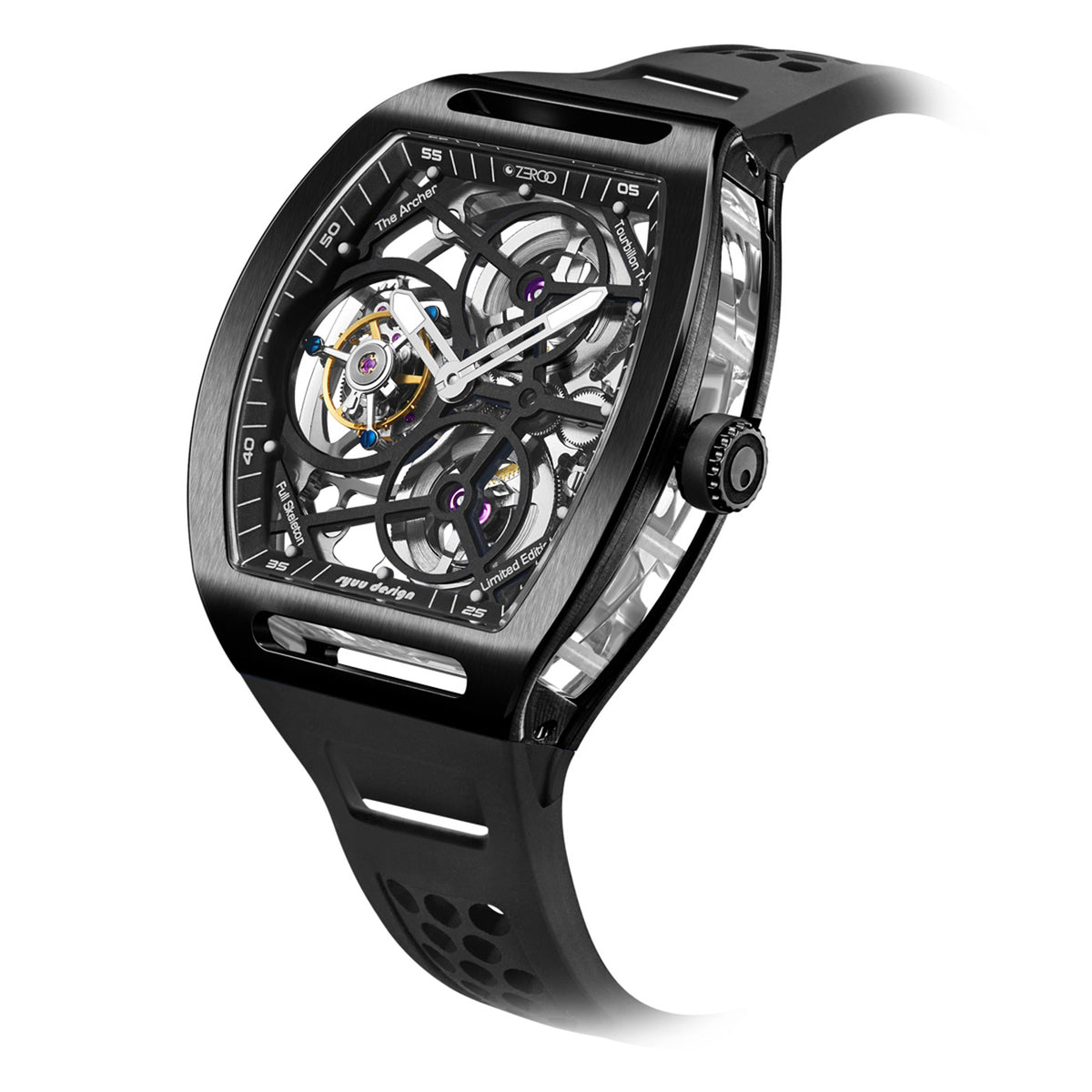 取り扱い終了 / ZEROO T4 THE ARCHER FULL SKELETON TOURBILLON