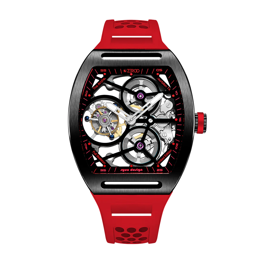取り扱い終了 / ZEROO T4 THE ARCHER FULL SKELETON TOURBILLON