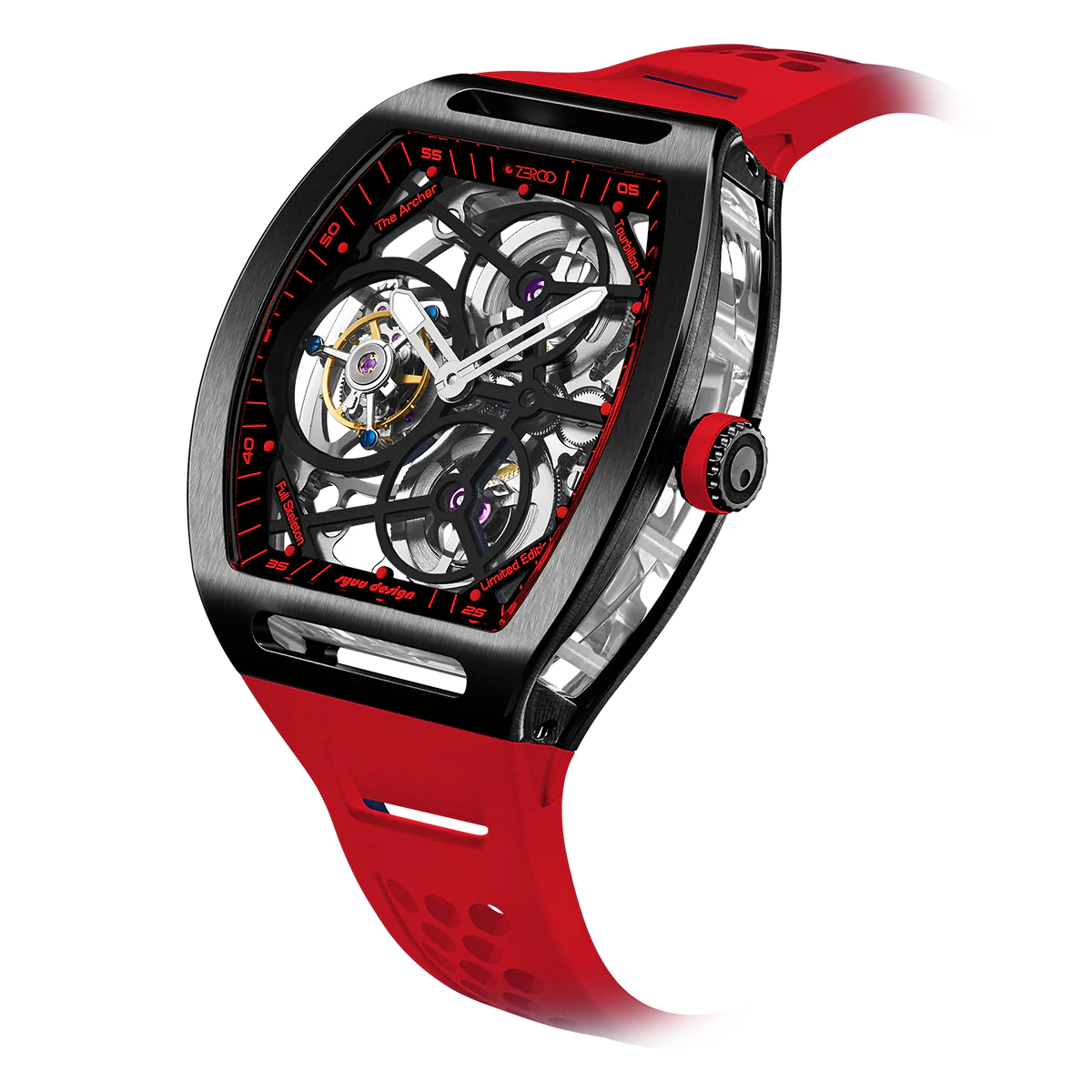 取り扱い終了 / ZEROO T4 THE ARCHER FULL SKELETON TOURBILLON