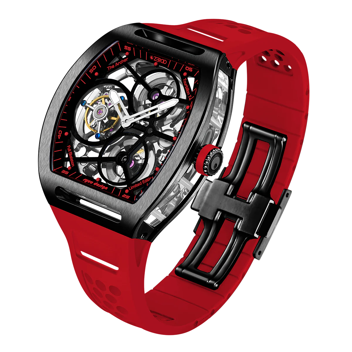 取り扱い終了 / ZEROO T4 THE ARCHER FULL SKELETON TOURBILLON