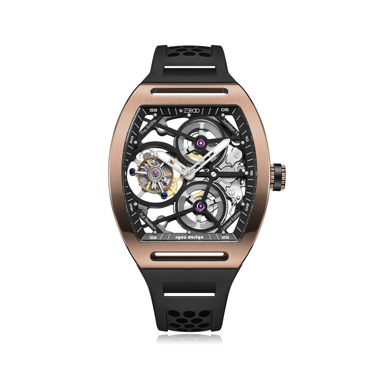 ZEROO T4 THE ARCHER FULL SKELETON TOURBILLON
