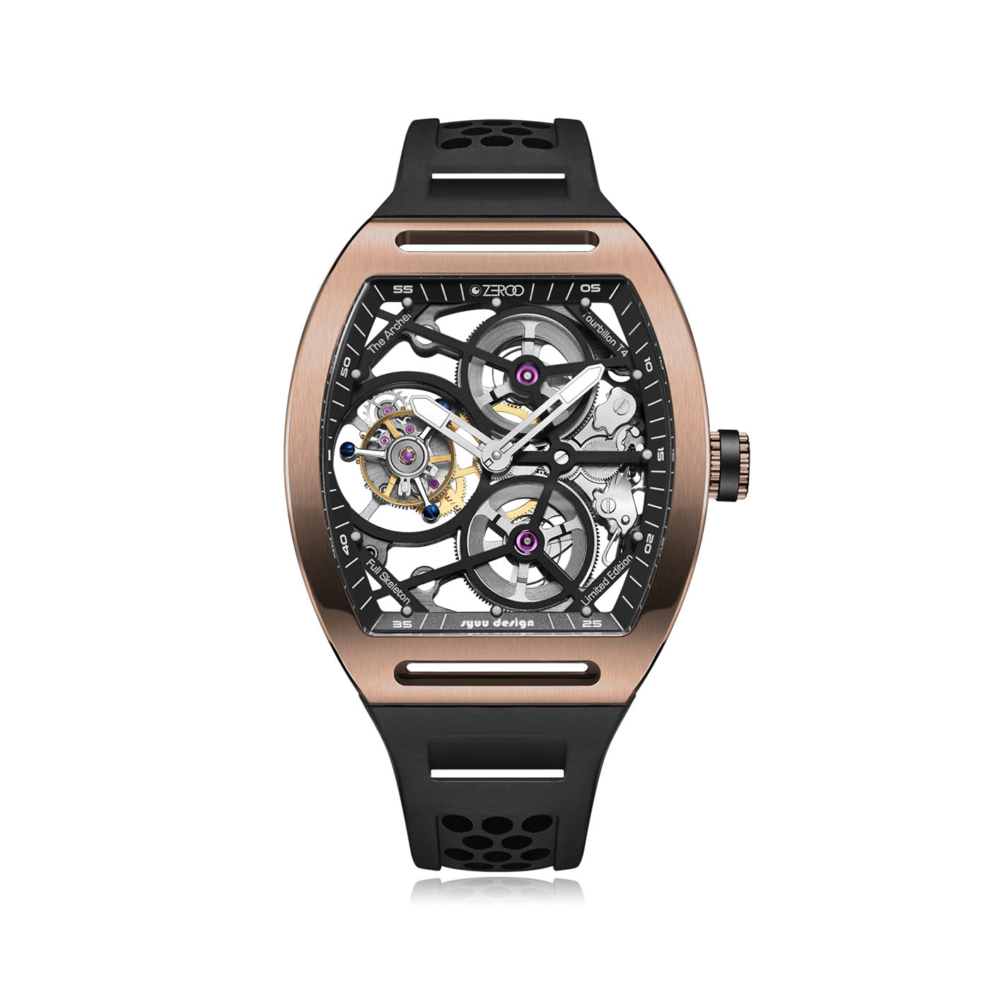 ZEROO T4 THE ARCHER FULL SKELETON TOURBILLON