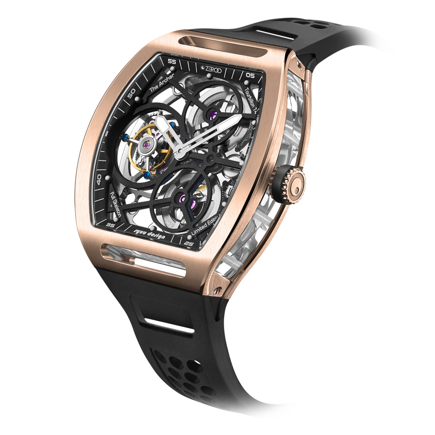 ZEROO T4 THE ARCHER FULL SKELETON TOURBILLON