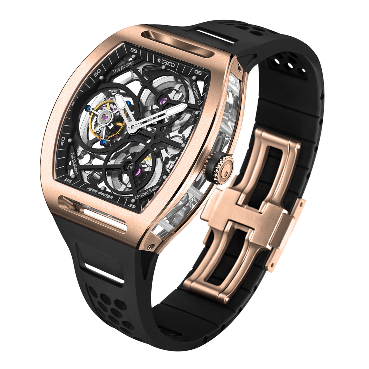 ZEROO T4 THE ARCHER FULL SKELETON TOURBILLON