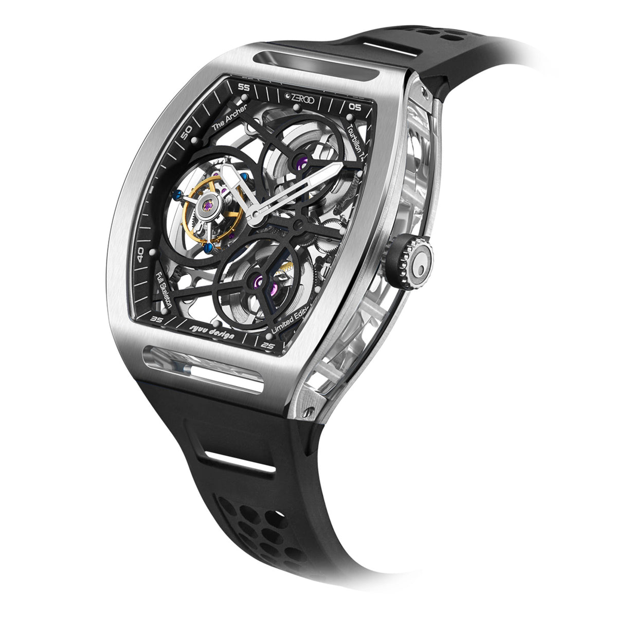 取り扱い終了 / ZEROO T4 THE ARCHER FULL SKELETON TOURBILLON