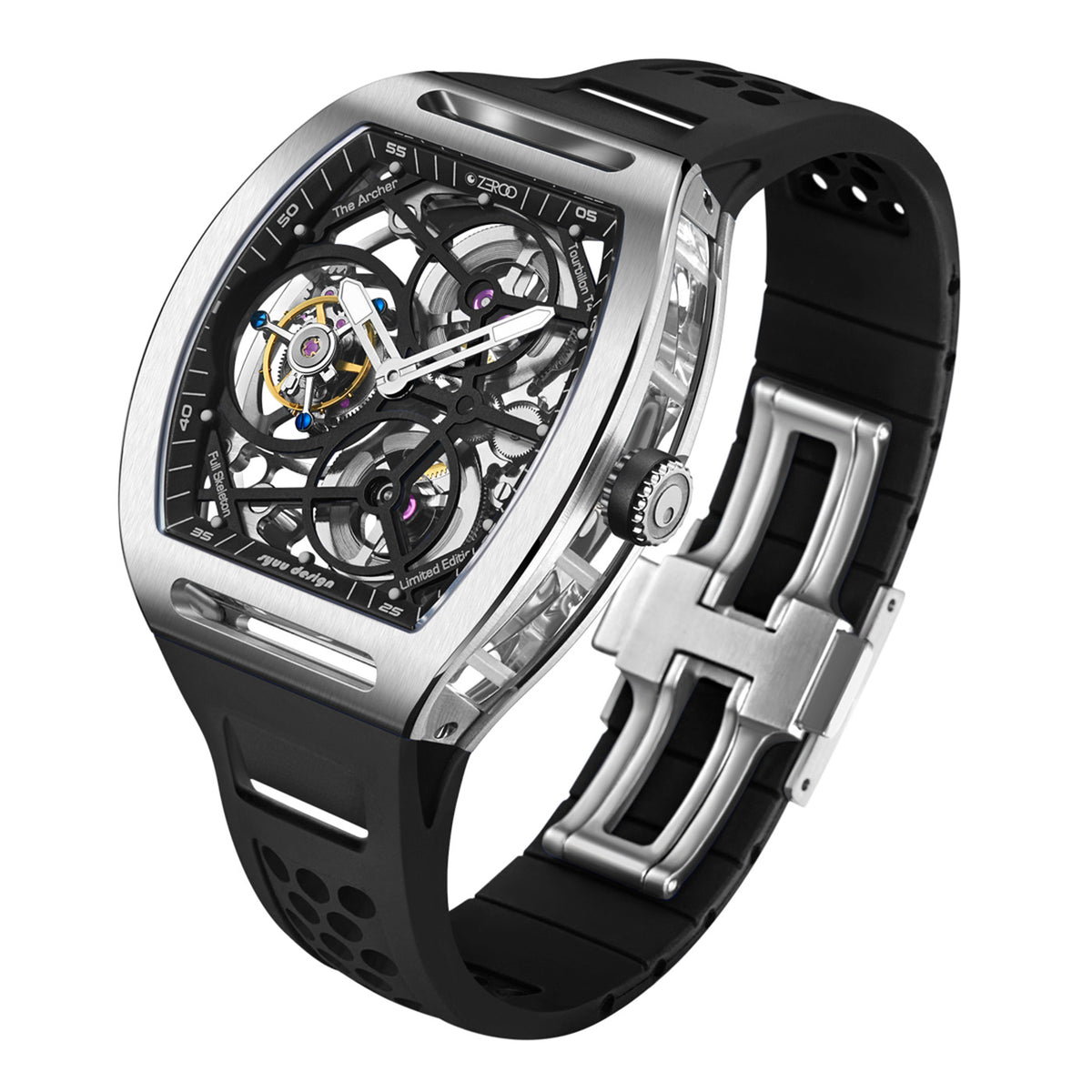 取り扱い終了 / ZEROO T4 THE ARCHER FULL SKELETON TOURBILLON