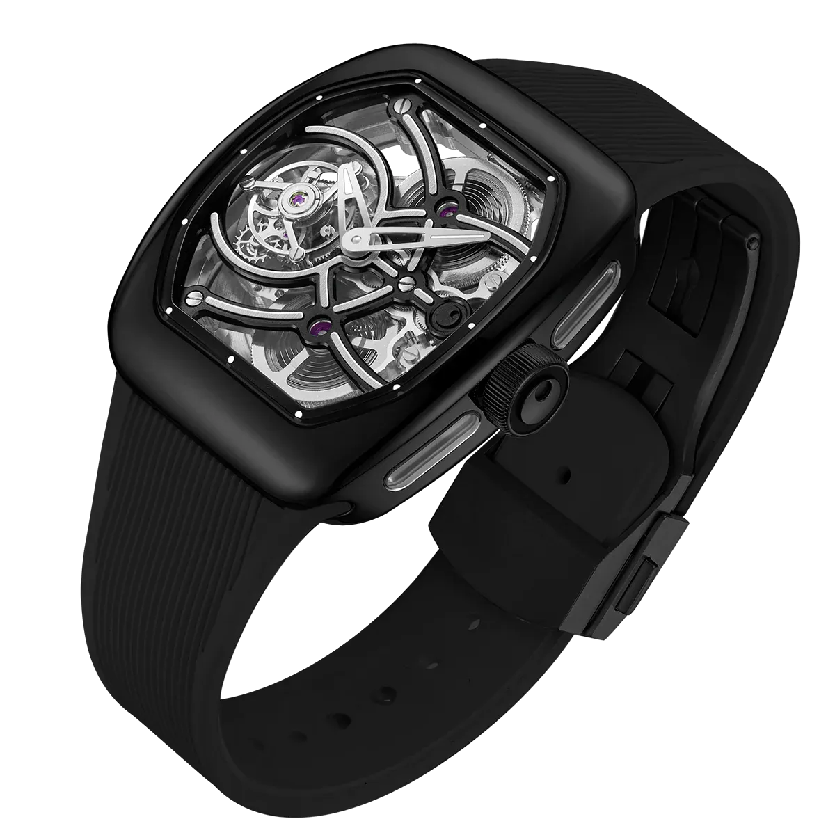 ZEROO T9-02 UFO FULL SKELETON AUTOMATIC TOURBILLON