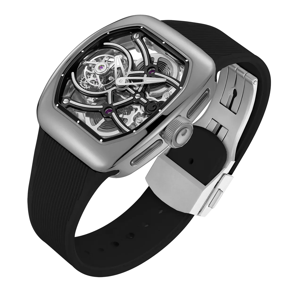 ZEROO T9-02 UFO FULL SKELETON AUTOMATIC TOURBILLON