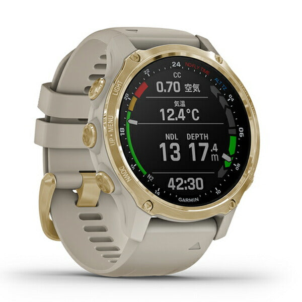 Descent Mk2S ディセント Light Sand / Light Gold 010-02403-50 GPS付き高機能ダイビングウォッチ