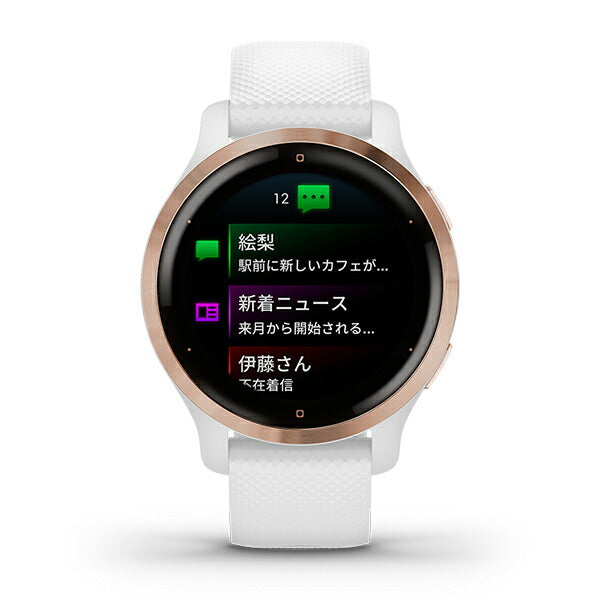 Venu 2S White/Rose Gold ヴェニュー 2S 010-02429-63