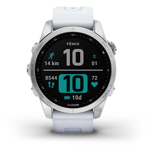 fenix7S フェニックス7S Silver / Whitestone 010-02539-07