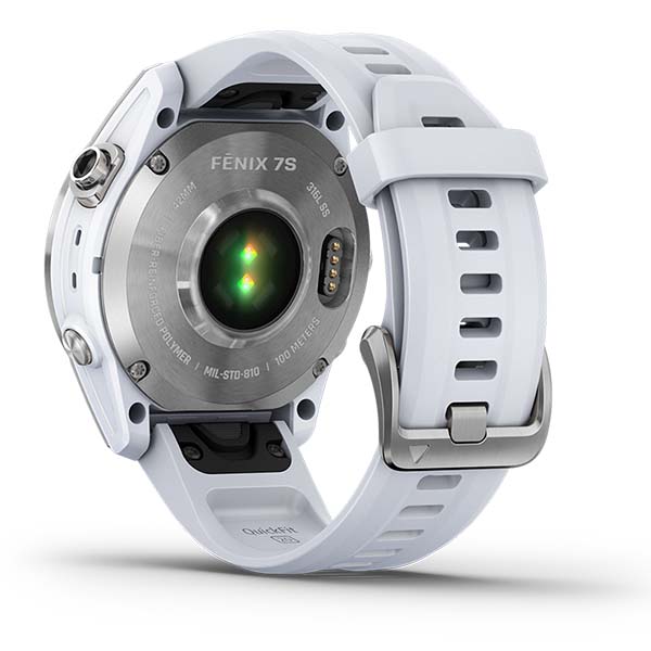 fenix 7S (フェニックス) Silver / Whitestone 010-02539-07 ガーミン