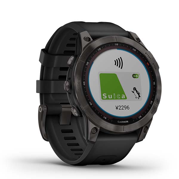 fenix 7 Sapphire Dual Power フェニックス サファイア デュアルパワー Ti Carbon Gray DLC / Black 010-02540-29