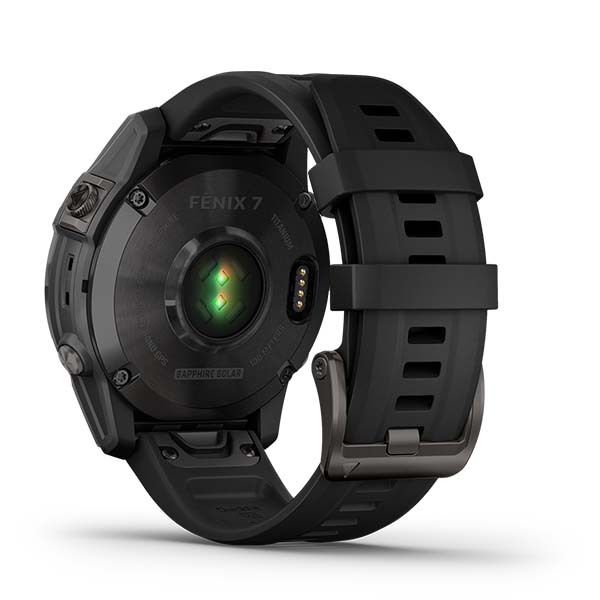 fenix 7 Sapphire Dual Power フェニックス サファイア デュアルパワー Ti Carbon Gray DLC / Black 010-02540-29