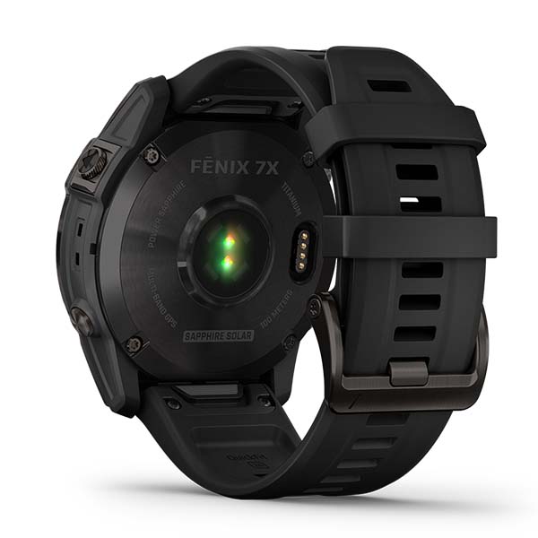 fenix 7X Sapphire Dual Power フェニックス サファイア デュアルパワー Ti Carbon Gray DLC / Black 010-02541-31