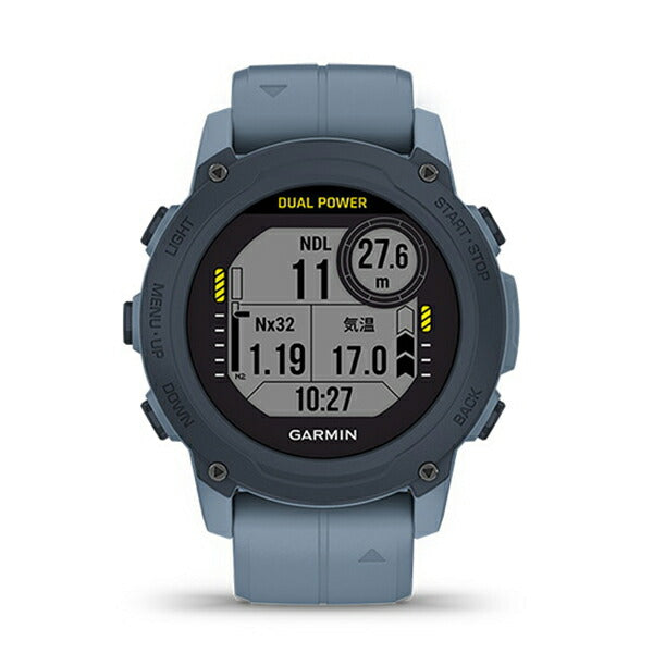 Descent G1 Dual Power ディセント デュアルパワー Hurricane Blue 010-02604-43 ソーラー充電対応のダイビングコンピュータ