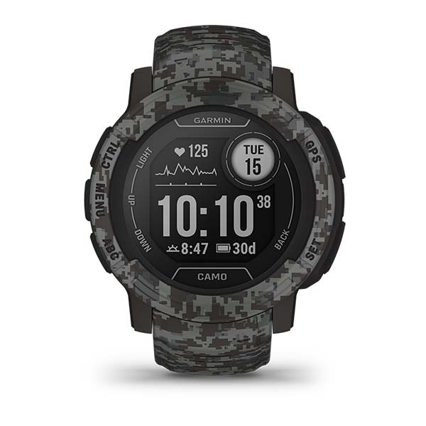 Instinct 2 Camo Edition インスティンクト 2 カモエディション Graphite Camo 010-02626-43