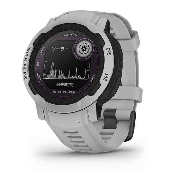 Instinct 2 Dual Power インスティンクト 2 デュアルパワー Mist Grey 010-02627-41