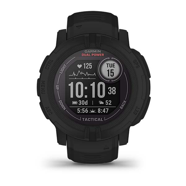 Instinct 2 Dual Power Tactical Edition インスティンクト 2 デュアルパワー タクティカルエディション Black 010-02627-43
