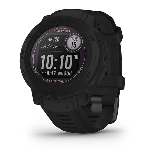 Instinct 2 Dual Power Tactical Edition インスティンクト 2 デュアルパワー タクティカルエディション Black 010-02627-43