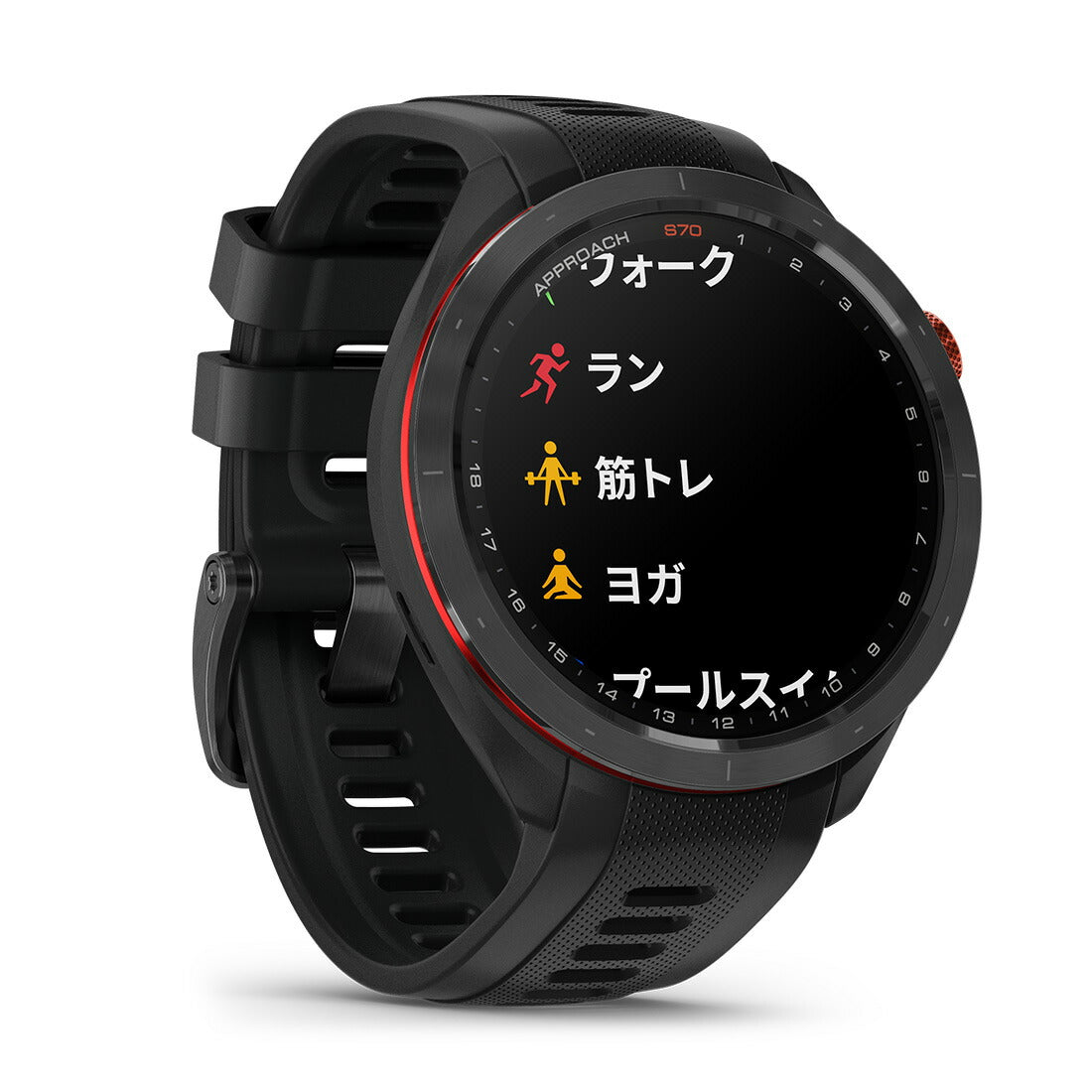 Approach S70 Black  アプローチ エス70 ブラック 010-02746-22