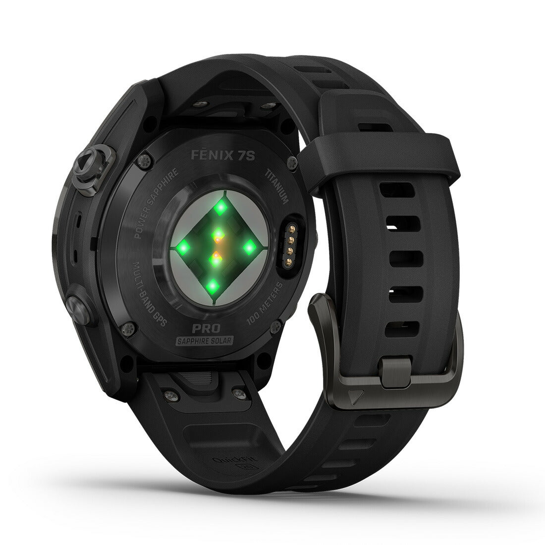 fenix 7S PRO Sapphire Dual Power フェニックス7Sプロ Carbon Gray Titanium with Black Band 010-02776-52