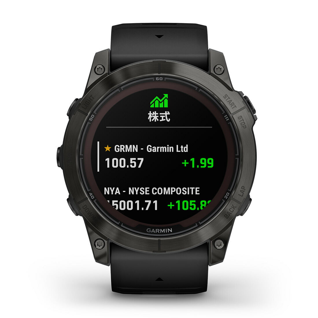 fenix 7X PRO Sapphire Dual Power フェニックス7Xプロ Carbon Gray Titanium with Black Band 010-02778-52