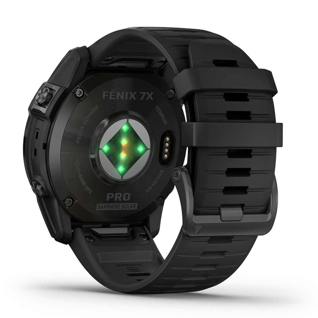 fenix 7X PRO Sapphire Dual Power フェニックス7Xプロ Carbon Gray Titanium with Black Band 010-02778-52